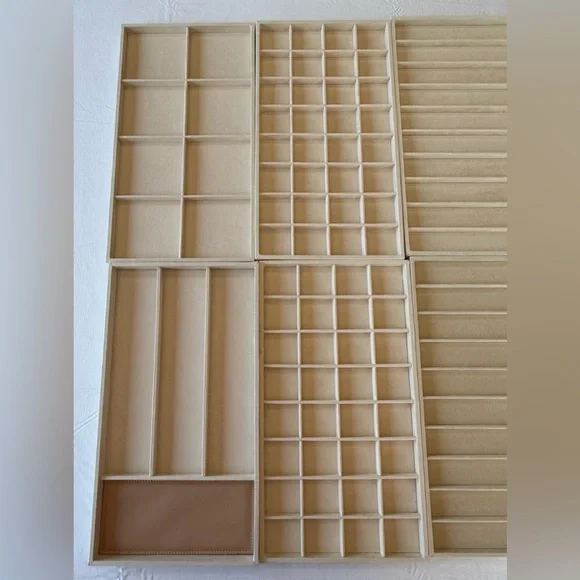 WOLF 1834 SET- U Pick! 1 Vault, 1 Lid & 2 Trays! Excellent CLEAN Condition!